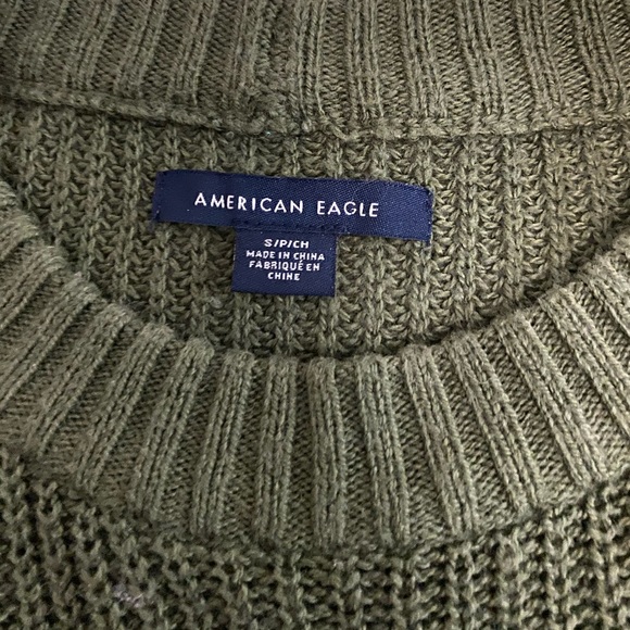 American eagle olive green sweater - Picture 2 of 3